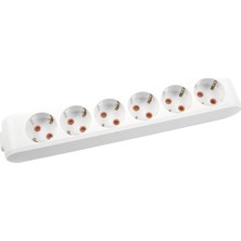 Viko Multi-Let Altılı Priz Topraklı Klemensli Çocuk Korumalı(Kablosuz)