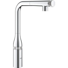 Grohe Grohe Eviye Bataryası Spiralli Smartcontrol Essence Krom-31615000
