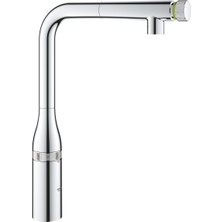 Grohe Grohe Eviye Bataryası Spiralli Smartcontrol Essence Krom-31615000