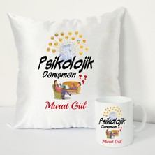 Nil Hediye Psikolojik Danışmanı Bardağı ve Dekoratif Kırlenti