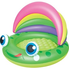 Bestway 52188 Şişme Tabanlı Renkli Bebek Havuzu 1.09MX1.04MX76CM