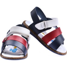 Kiko Şb 2359-68  Erkek Çocuk Ilk Adım Sandalet Terlik