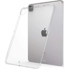 Microsonic Apple iPad Pro 12.9'' 2020 4.nesil Kılıf, (A2229-A2069-A2232) Transparent Soft Beyaz