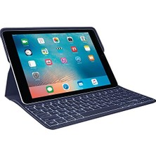 Logitech Create 9.7" iPad Pro Klavyeli Kılıf - Lacivert (Nordic, Q) 920-008127