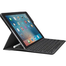 Logitech Create 9.7" iPad Pro Klavyeli Kılıf - Siyah (Nordic Q) 920-008107