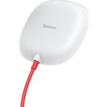 Baseus Suction Cup Wireless Şarj Cihazı Beyaz