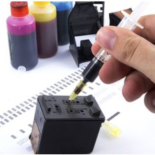 Smartink Hp 650 Siyah Kartuş Dolum Seti