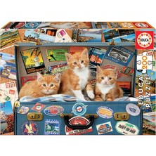 Educa Travelling Kittens Puzzle 200 Parça