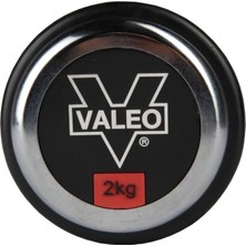 Valeo 2 kg Tek Adet Kauçuk Kaplı Dambıl