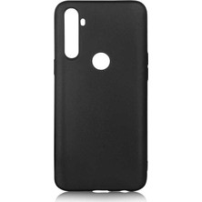 Case Street Realme C3 Kılıf Premier Silikon Esnek Koruma + Nano Glass Siyah