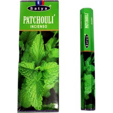 Original Buotique Patchouli Paçuli Yumuşak Nane Mentol Kokulu 6 Kutu 120 Adet Tütsü