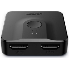 Ugreen 2 Giriş 1 Çıkış veya 1 Giriş 2 Çıkış Çift Yönlü 4K@60Hz HDMI Switch
