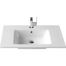 Turkuaz İbiza Etejerli Lavabo 81 x 51 cm