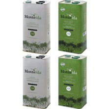Monteida 2 adet Sızma Zeytinyağı Soğuk Sıkım 5 lt Teneke + 2 adet YENİ Erken Hasat  Sızma Zeytinyağı Soğuk Sıkım 5 lt Teneke