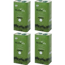 Monteida YENİ Erken Hasat  Sızma Zeytinyağı Soğuk Sıkım 5 lt Teneke - 4 lt Paket