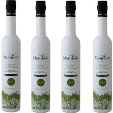 Monteida Erken Hasat  Sızma Zeytinyağı Soğuk Sıkım 500 ml Beyaz Şişe - 4'lü Paket