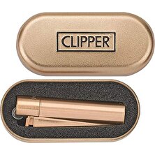 Clipper Rose Gold Metal Çakmak