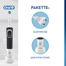 Oral-B D100 Şarjlı  Black Crossaction Diş Fırçası