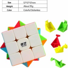 Mrs Toys Qiyi Warrior S 3x3+küp yağı Rubik Küp Sabır küpü zeka küpü akıl küpü