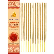 Ayurvedic Saffron Safran Masala Organik Tütsü