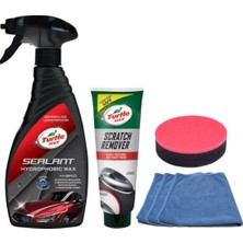 Turtle Wax Hibrid Boya Koruyucu 500 ml+ Çizik Giderici Pasta 100 ml + Sünger + Bez