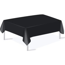 Partioutlet Siyah Masa Örtüsü 120 x 180 cm