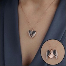 Tesbih Sepetim 925 Ayar Gümüş Kalbimdeki Sır Kolyesi