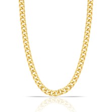 Forentina Altın Kaplama Düz Zincir PS1338