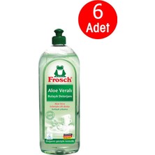 Frosch Bulaşık Deterjanı Aleoveralı 750 ml x 6