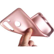 CoverZone Samsung Galaxy A11 Kılıf Kılıf Premier Silikon Arka Kapak Kılıf Siyah + 5d Temperli Cam