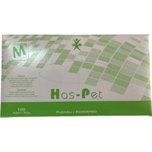 Haspet Çok Amaçlı Puduralı Eldiven 100'LÜ