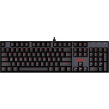 Redragon Vara K551RGB-1 Mavi̇ Switch Mekani̇k Türkçe Oyuncu Klavye