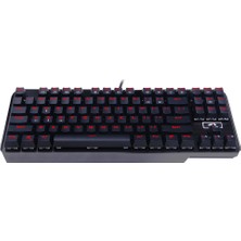 Redragon Usas K553 RGB Blue Switch Türkçe Q Mekanik Oyuncu Klavyesi