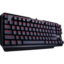 Redragon Usas K553 RGB Blue Switch Türkçe Q Mekanik Oyuncu Klavyesi