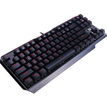 Redragon Usas K553 RGB Blue Switch Türkçe Q Mekanik Oyuncu Klavyesi