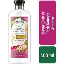 Herbal Essences Şampuan Arındırıcı Beyaz Çilek ve Tatlı Nane 400 ml