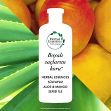 Herbal Essences Sülfatsız Renk Koruma ve Nem Aloe + Mango  Şampuan 380 ml