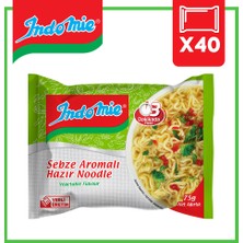 İndomie 40'lı Sebze Aromalı Hazır Noodle Koli