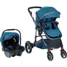 Baby2go  2039 Star Plus Travel Sistem Bebek Arabası - Mavi