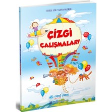 Çizgi Çalışmaları - Bitişik Eğik Yazıya Hazırlık - (4-5-6 Yaş)