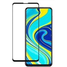 Tekno Grup Xiaomi Redmi Note 9s Tam Kaplayan Tempered Cam Ekran Koruyucu Şeffaf