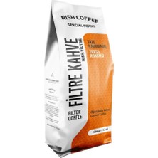 Nish Kahve Filtre Kahve Nish Brazil 1 kg French Press İçin Çekilmiş
