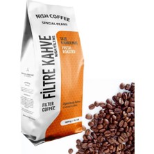 Nish Kahve Filtre Kahve Nish Brazil 1 kg French Press İçin Çekilmiş