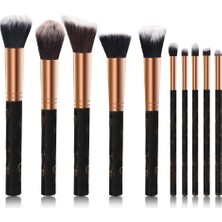 İzla Catrice 10 Lu Makyaj Fırça Seti Siyah Renk