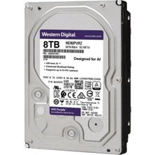 WD Purple 3.5" 8TB 7200RPM SATA Hard Disk WD82PURZ
