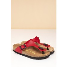 Pierre Cardin® | PC-5067-50 Kirmizi - Çocuk Terlik