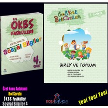 Koza Yayın Dağıtım ÖKBS (Özet Konu Bol Soru) Fasikülleri Sosyal Bilgiler 4