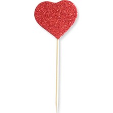 Cansüs 12'li Simli Kalp Kürdan