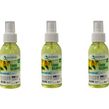 Multiplus Sprey Limon Kolonyası 100 ml 3'lü