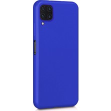 Microsonic Matte Silicone Huawei P40 Lite Kılıf Mavi